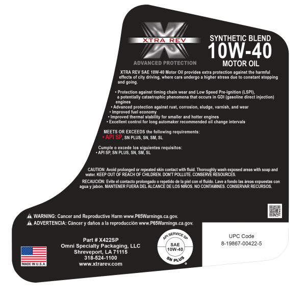 Synthetic Blend SAE 10W-40 SP - Image 3