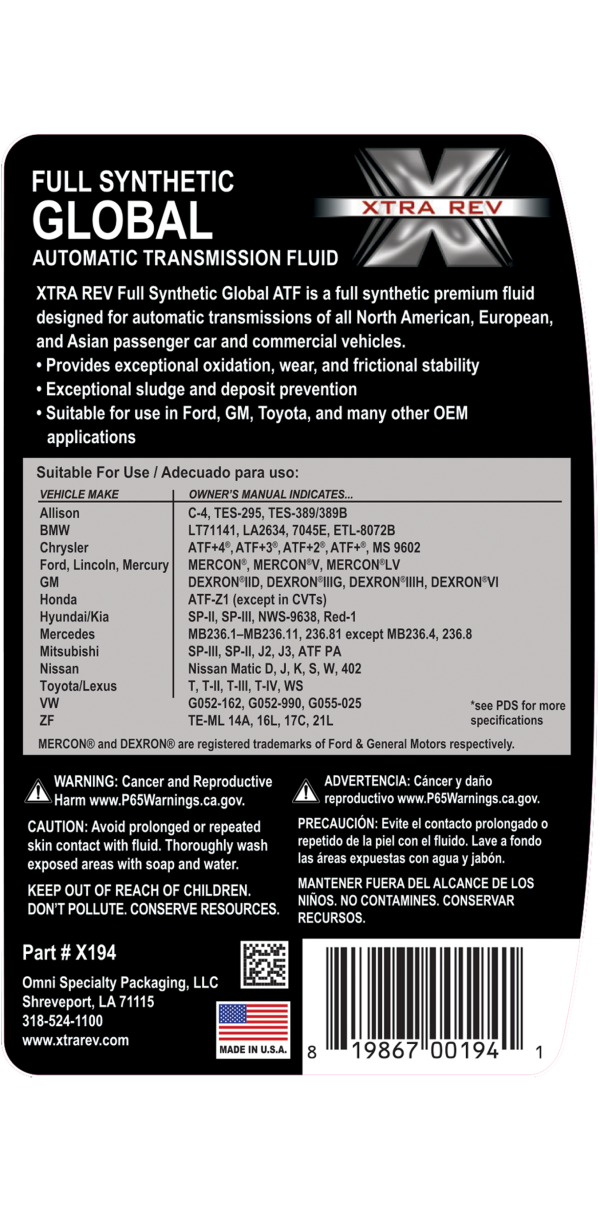 Full Synthetic Global ATF - Image 4